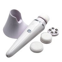 Facial Washing  4 in 1 New Product 2020 Custom Mini Beauty Rechargeable Sonic Electric  Face Cleansing Brush